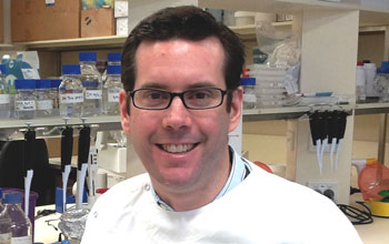 Dr Andrew Moore from the University of Queensland, Diamantina Institute is researching the development of novel immunotherapies for childhood blood cancers.