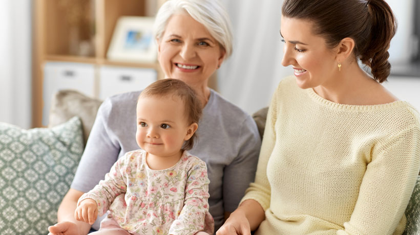 Sues daughter and granddaughter pictured with her as she discusses the gift she is leaving in her will