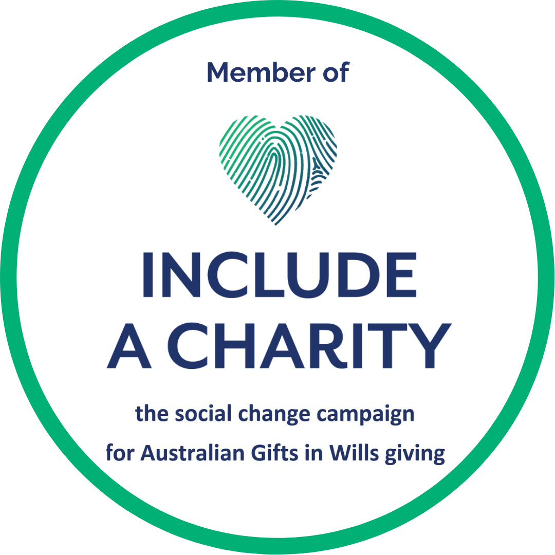 TKCP is a member of Include A Charity, the social change campaign for Australian Gifts in Wills giving