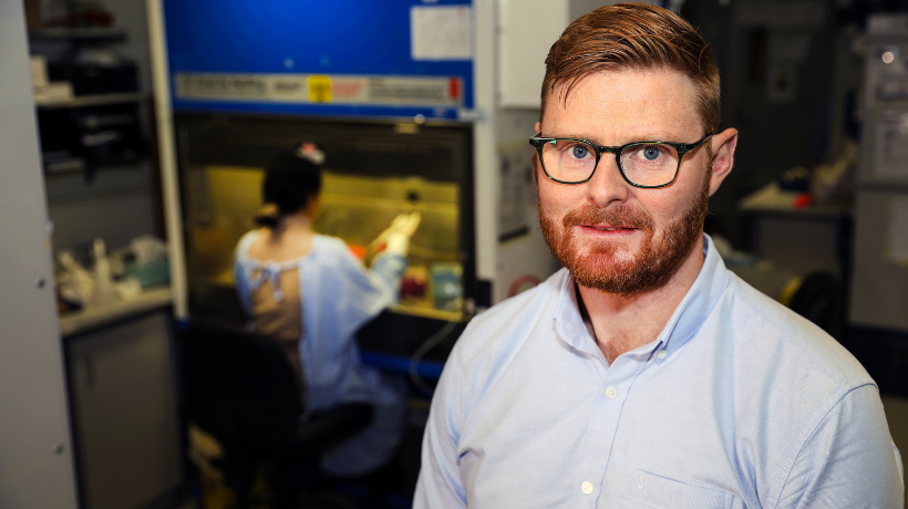 Associate Professor Matt Dun from The University of Newcastle, Hunter Medical Research Institute is researching tumour genomics and protein architecture to establish patient-specific therapeutic options.