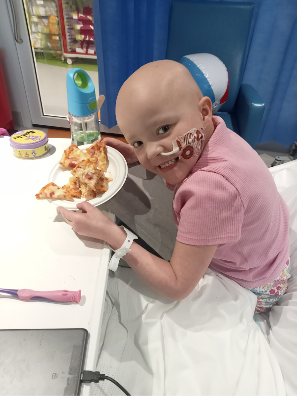 Maia’s cancer treatment